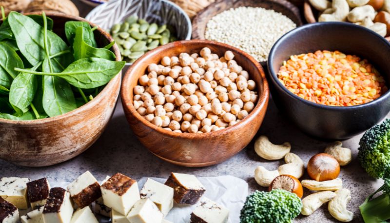 Alimentos ricos em proteínas vegetal